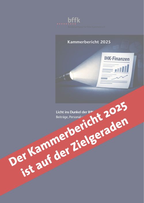 Kammerbericht 2025 Ankündigung