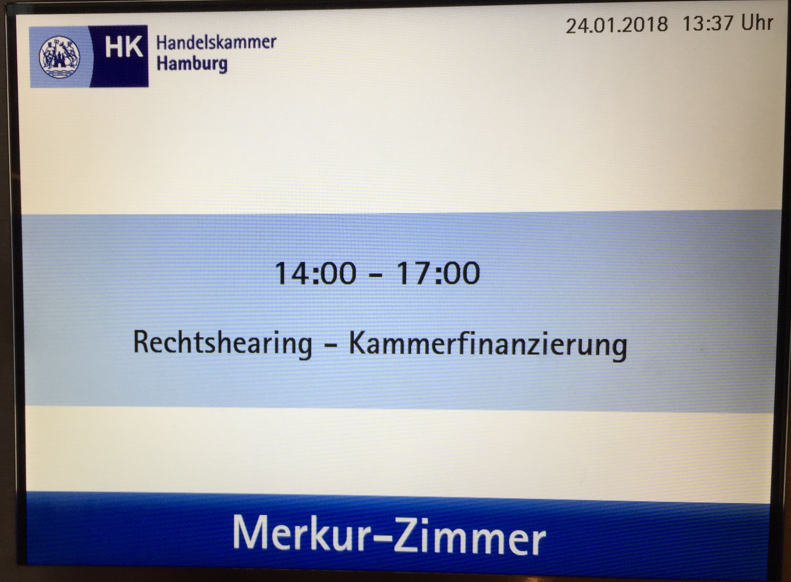 Rechtshearing -1-  24JAN18