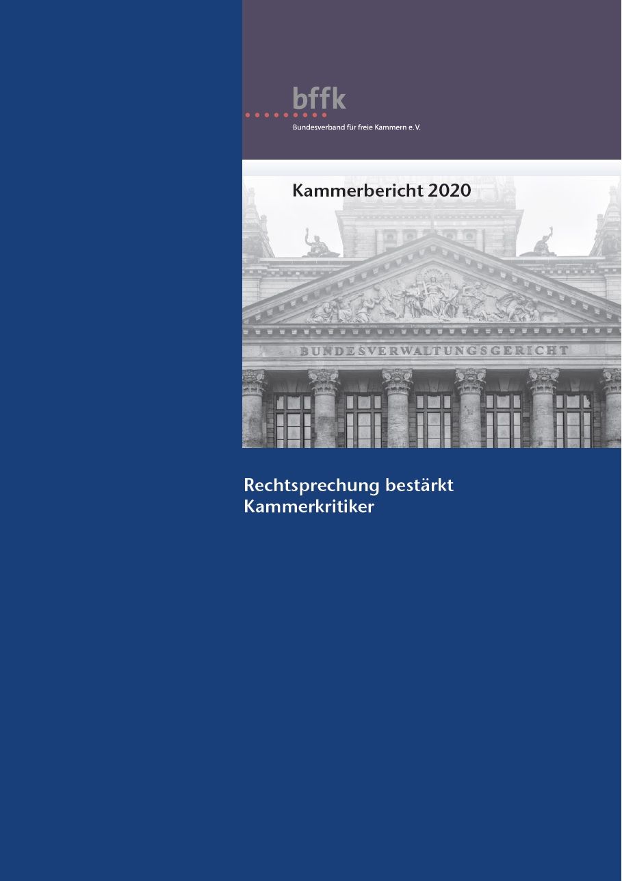 Kammerbericht 2020 - Titel